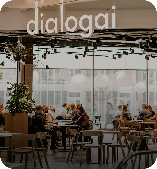 Dialogai maisto erdvė