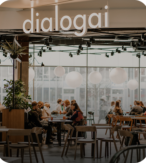 Dialogai maisto erdvė