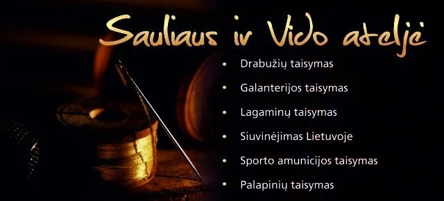 Sauliaus ir Vido ateljė — nuotrauka 1
