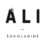 ALI šokoladinė logotipas